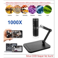 Digital microscope WIFI connection magnification 1000 X HD quality to see small objects Observation 