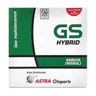 GS ASTRA Hybrid NS60L / 46B24L 12V 45 Ah Car Battery