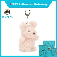 [Jellycat] 100% Original Little Pig Bag Charm