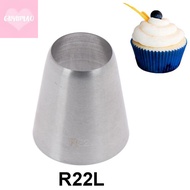 [guyumao] R22L Round Piping Tip Decorating Nozzle Pastry Tips Fondant Cake Pastry Tool