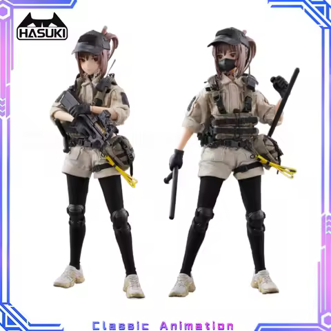 【Original】HASUKI Pocket Art Series PA006 Female Soldier Guard Girl Sharpshooter Cold Spring Feishi 1