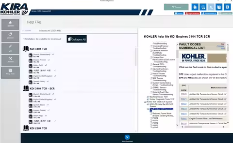 TruckEPC3 Kohler Integrated Remote Analytics (KIRA) 2.8+keygen