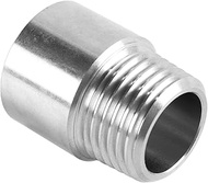 Shower Head Extension Arm 1/2PT Male to 1/2PT Female 30mm Long Cast Pipe Connector for Car Motorcycl