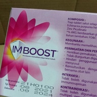 Terbaru Imboost Tablet Box Isi 50 Tablet Termurah