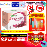 [EXP 03/2025] NutrinLife Nutrin Life C-Complex Capsule (2 x 60’S) [With Free Gift]