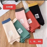 Qican New boxer brief, 4 pcs Cotton Breathable boxer brief for men's, Elastic brethable boxer