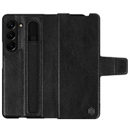 Nillkin เคส เคสโทรศัพท์ Samsung Galaxy Z Fold 5 5G Case Leather Filp Cover Full Coverage with S Pen 