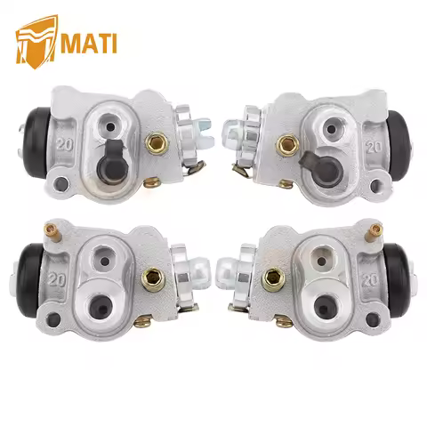 Front Left Right Brake Wheel Cylinders for Honda TRX300FW Fourtrax 300 TRX350 Fourtrax Rancher 350 4