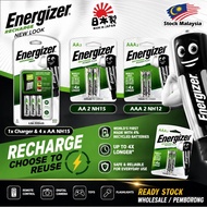 Energizer Rechargeable Battery AAA 700mAh Pre-Charged AAA2 4X Longer Energizer Recharge Battery NH-1