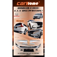 HONDA CRV 2024 2025 OEM MODULO PP FRONT AND REAR SKIRT LIP BODYKIT WITH PAINT MATERIAL PP