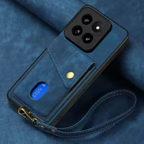 Luxury Case For Xiaomi 15 Pro 14T 13T 14 12T 11T Leather Back Cover Mi 13 Ultra 12 11 10T Lite Funda