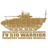 Warrior FV Infantry Fighting Vehicle510, Cutting Sticker