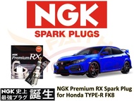 FAC 全新行貨 日本 NGK 頂級 Premium RX 釕金屬火咀 for HONDA 本田 Civic Type-R FK8 (not HKS Denso) Spark plug