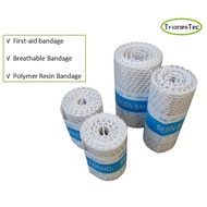 1roll Polymer Resin Bandage Re-Useable Thermoplastic Orthopedic Fixation Bandage-Pet Fracture Fixing