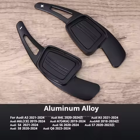 Sportback Sline Car Steering Wheel Paddle Shifter Extension For Audi 2020 A3 8Y A4 S4 S5 A6 S6 C8 A7