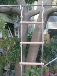 【Eastone】工作軟梯 工作繩梯 圓木軟梯 圓木繩梯 安全工作繩梯 軟梯 繩梯/每公尺