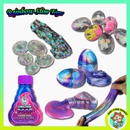 Rainbow Slime Watery Slime Mud Modeling Glitter slime Egg Children Plasticine Magic Playdough Unicorn poop Clay Kids Toy