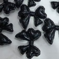 BLACK RIBBON BEAD 1 POUND