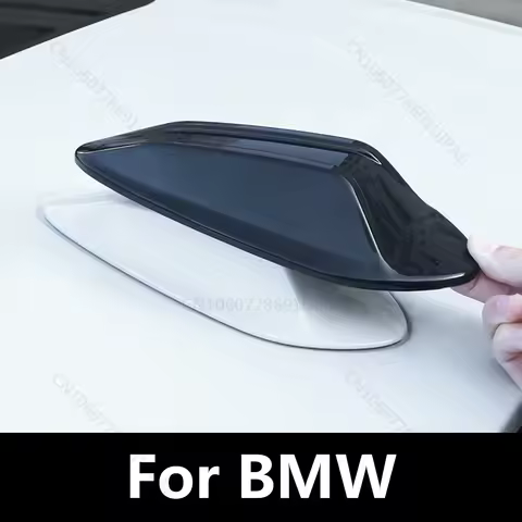 Black Shark Fin Antenna Cover Trim For BMW X5 X6 X7 I3 I7 I01 BMW 2 4 Series Coupe G20 G28 G67 G68 A