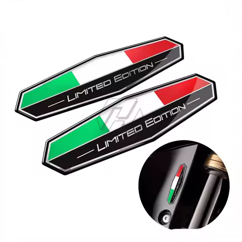 3D Motorbike Italy Flag Sticker Limited Edition Sticker Fit for ducati aprilia piaggio vespa GTS 250