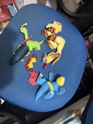 賣Pokemon  scale  world 1:20 城都地區 (菊草葉，大竺葵，火球鼠，火岩鼠，火爆獸，小鋸鱷，大力鱷，波克比，果然翁，長尾怪手，月伊布，太陽伊布)