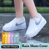Portable Shoes Cover for Rain Day Waterproof Shoe Cover Thickened Rain Boots Cover Anti-Slip