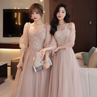 TrendBridesmaid Gown Gowns Dress Women Wedding Debut Ninang Long Formal