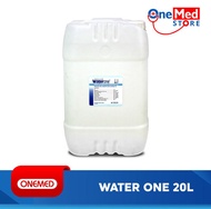 Water One OneMed 20 Liter Waterone Aquabidest Aquabides Aquades Galon 20 L