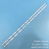 TCL 40S66A - Set of 2 bars 11 Led 6V 770mm for TV TCL 40S66A 40HR330M11A0 V0 4C-LB4011-HR01J
