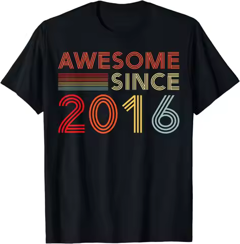 Funny 2016 10th 10 Year Old Birthday TShirt Eight 10yr BDay Son Boy Graphic Birthday Gift Custom Pri