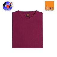 Original OREN SPORT Round Neck Jersey - Unisex ~ Maroon QD04