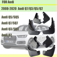 For Audi Q3 Q5 Q7 Q2 Mudguards Audi Q3 Q5 Sline  mud flaps Q7 Sport Car Fenders splash guards auto a