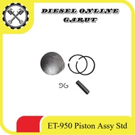 ET950 Complete Piston Assy Std Genset 2-Stroke 700watt SOK