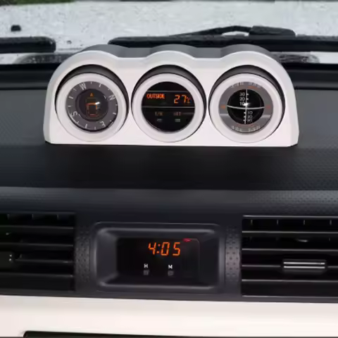 Altimeter Decorative Accessories For Toyota FJ Cruiser Altitude Meter Display Patch FJ Cruiser Therm