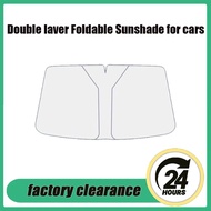 Car Window Sun Shade Car Windscreen Sunshade Foldable Front Sun Shade Cover Front Window Parasol Aut