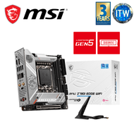 ITW | MSI MPG Z790I Edge WiFi Mini-ITX LGA1700 DDR5 Motherboard (911-7E03-001)