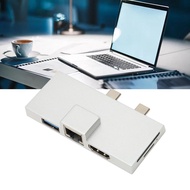 alwaysonline Fydun USB C Expansion Hub Professional 7 Ports Plug and Play 5Gbps Data Transfer for Pr