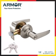 ARMOR ATL-8300 Tubular Lever Lock c/w 60mm/70mm Latch Armor Backset