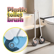 Safe Hygienic Clean Toilet Brush Firm Toilet Bowl Brush long-handle Multi Scene Brush for Bathroom