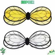IESPOIRHA Bee Wings, Black Yellow Lightweight Fairy Wings, Fairy Costume Bee Angel Wings Stage Perfo