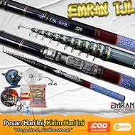 Pancing Joran Tegek Kolong Emran TJL ruas 38 cm full kolongan keramik Cod Gratis Ongkir