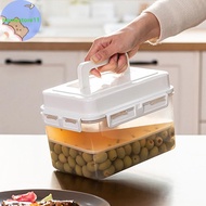 Homestore 4/5L Pickle Jar Leakproof Pickle Fermentation Container For Gherkin Sauerkraut Kimchi Stor