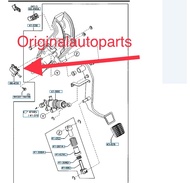 Ford Ranger T6 Clutch Pedal Switch.