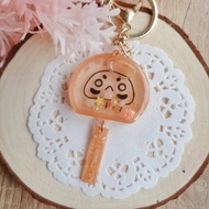 鑰匙圈吊飾 流沙 搖搖樂 日本開運 不倒翁 達摩 風鈴 招財 禮物金