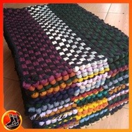 RANDOM COLOR WOVEN DOORMAT THICK KESED FEET SIZE 50x33 cm
