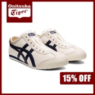 ONITSUKA TIGER - MEXICO 66 SLIP ON (MEN WOMEN) HERITAGE ผ้าใบ รองเท้าสำหรับการพักผ่อน รองเท้ากีฬา - 1183A360-205