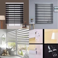 Blinds Soft Gauze Curtains Roller Blinds Modern Korean Blackout Curtains Windows Bedroom Office Deco