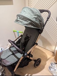 Blove 荷蘭 Leclerc Influencer™ XL bb車 [Army Green 軍綠配香檳金架] #C55-LEC10010 leclercbaby BB手推車 嬰兒手推車 嬰兒車