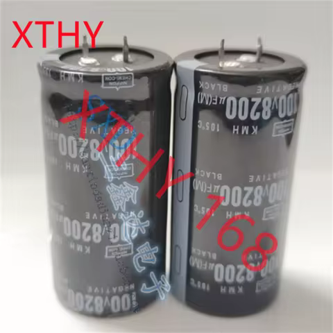 100V 8200UF New Genuine Power Amplifier Audio Capacitor Electrolytic Capacitor 35X70