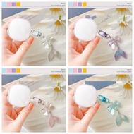 ins colorful love keychian case For Baseus E19 E20 WM01 WM02 E16 E17 E18 E12 Case silicone Transpare